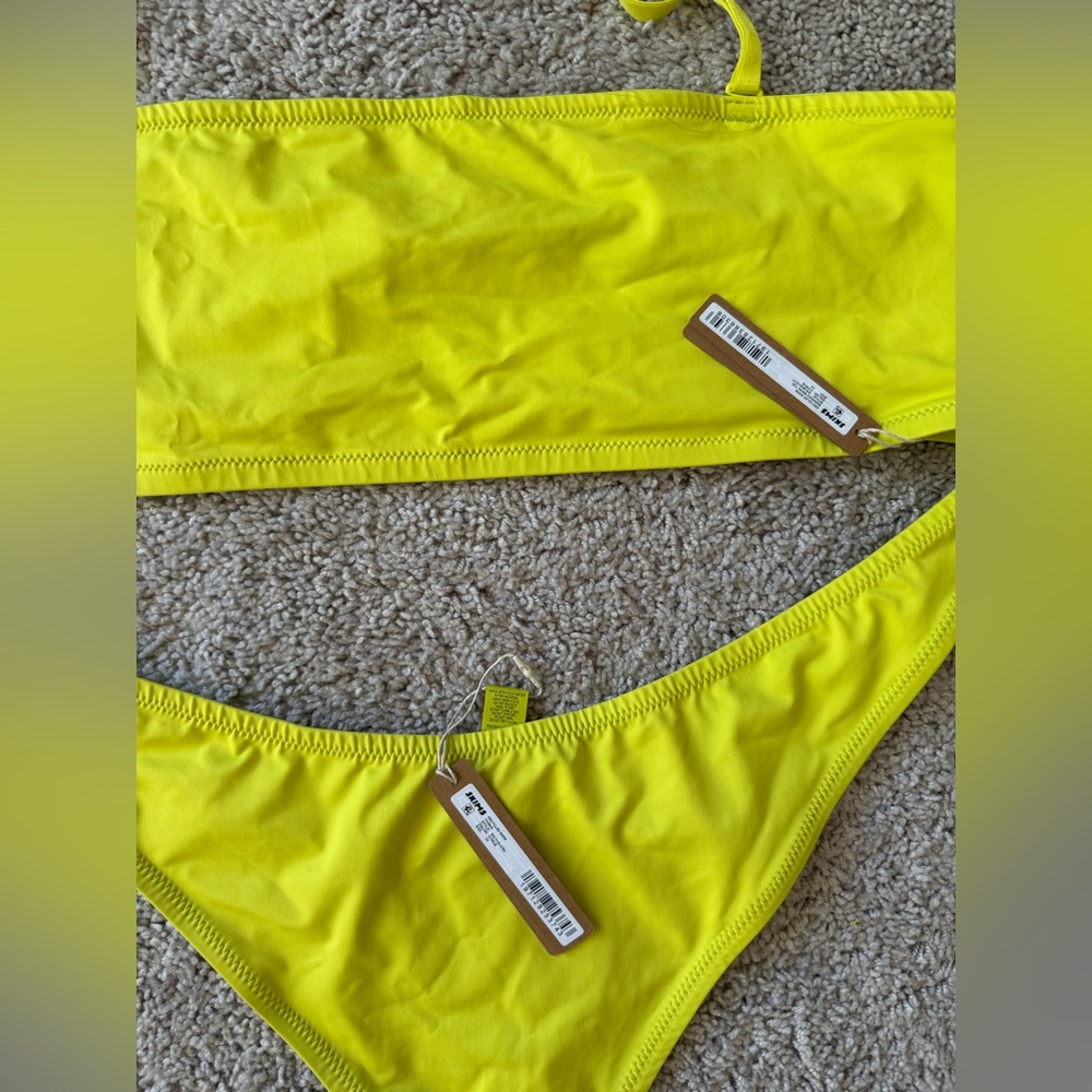 SKIMS Yellow Bikini Set